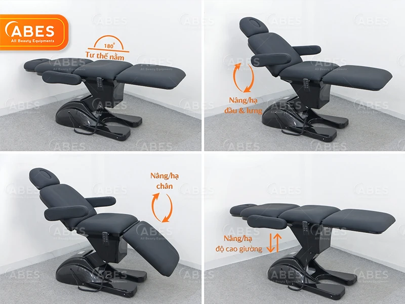 Giường Phun Xăm Chỉnh Điện Hi-MEC HMBB-C800 | ABES