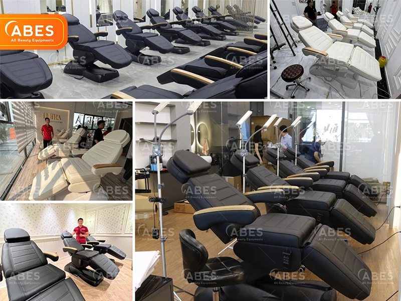 Giường Phun Xăm Chỉnh Điện Hi-MEC HMBB-C830 | ABES