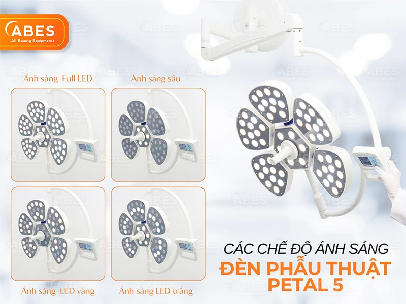 Den Phau Thuat Treo Tuong Petal 5 Abes 3