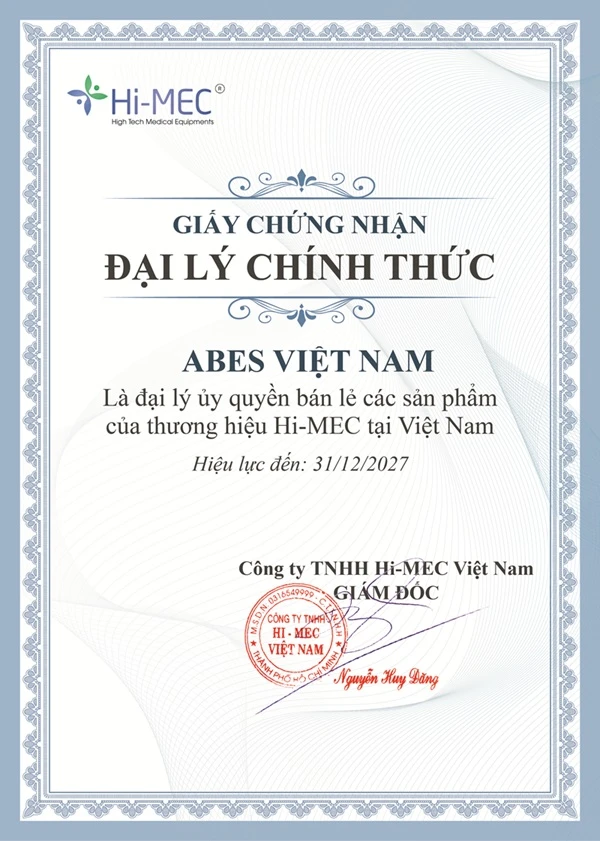 ABES Việt Nam - Đại lý ủy quyền bán lẻ sản phẩm thương hiệu Hi-MEC
