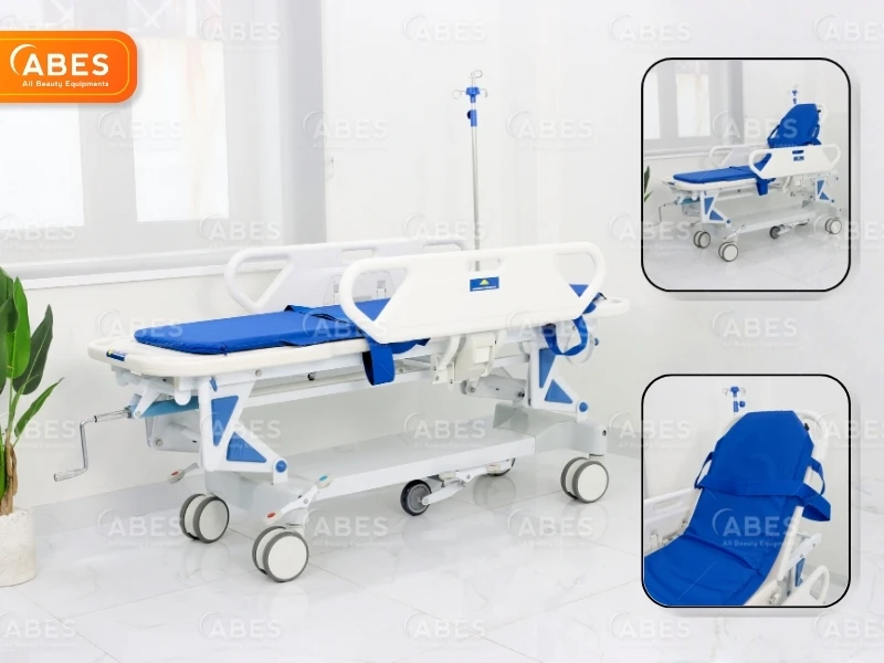 Băng ca cứu thương điều chỉnh phù hợp với công năng sử dụng