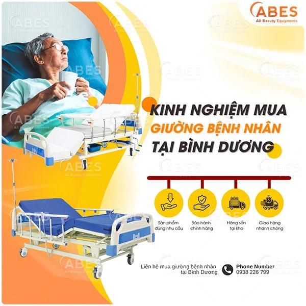 Mua Giường Nâng Hạ Bệnh Nhân Bình Dương – Giá Tốt, Giao Ngay Trong Ngày