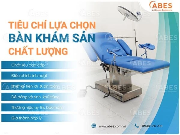 Bàn Khám Sản Phụ Khoa Là Gì? Cấu Tạo Và Ứng Dụng Trong Phòng Khám