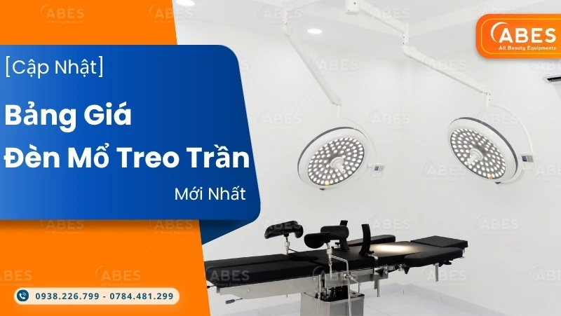 Giá Đèn Mổ Treo Trần Chênh Lệch Do Đâu?