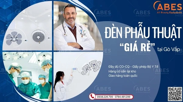 Mua Đèn Phẫu Thuật Giá Rẻ Gò Vấp, Hồ Chí Minh – Đầy Đủ CO-CQ, VAT, Uy Tín