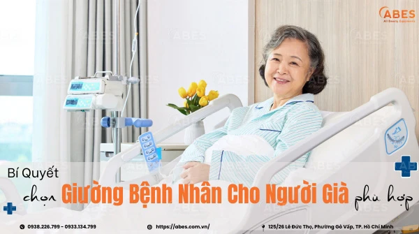 Giường Bệnh Nhân Cho Người Già Hỗ Trợ Sinh Hoạt Hằng Ngày Thế Nào?