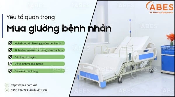 Mua Giường Bệnh Nhân Cần Lưu Ý Gì? 7 Điều Nên Kiểm Tra