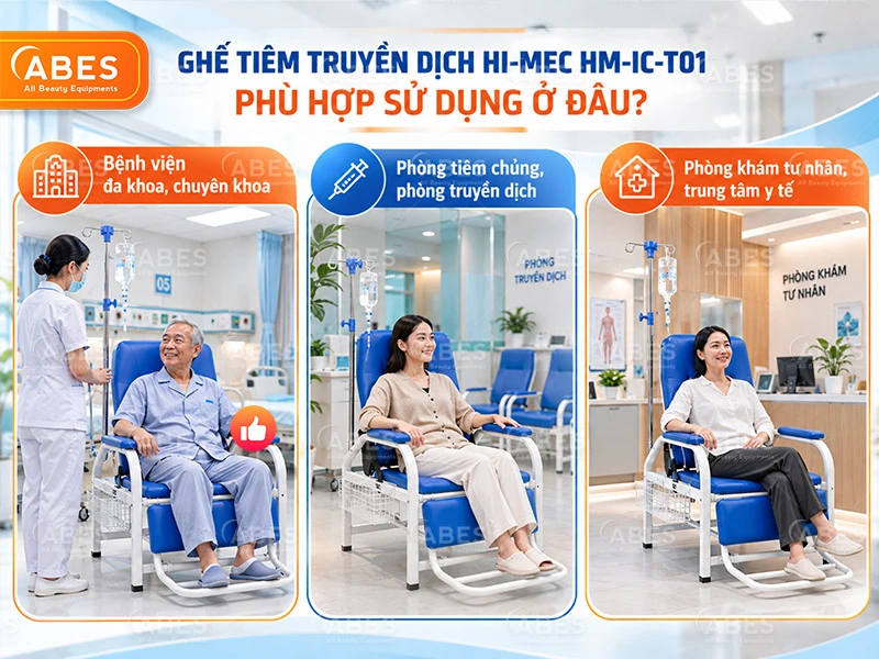 Ghế Tiêm Truyền Dịch Hi-MEC HM-IC-T01 | ABES Việt Nam