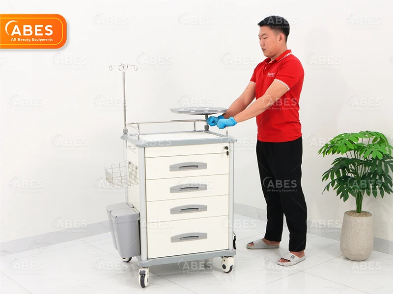 Xe Đẩy Thuốc Hi-MEC CQ-06 | Giá Tốt Tại ABES Việt Nam